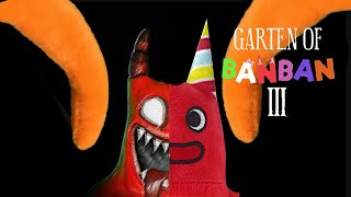 Garten of Banban 3 Official Trailer Plush Version [upl. by Jezebel]