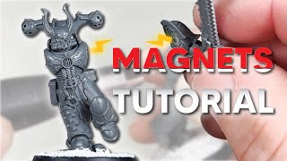 Magnets Quick Tips How to Magnetize your Minis [upl. by Yasu]