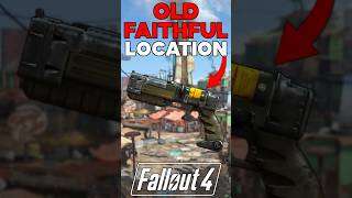 LEGENDARY OLD FAITHFUL LASER PISTOL LOCATION IN FALLOUT 4 [upl. by Othe]