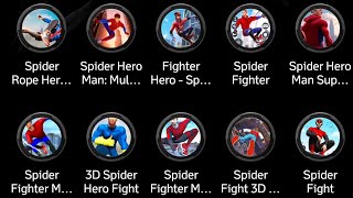 spider fighter 3 rope hero vice town spider fighter spider man spider man rope hero [upl. by Chavez]