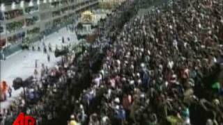 Raw Video Final Day of Carnival in Brazil [upl. by Assennej]