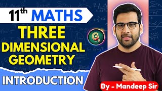 Class  11 Three Dimensional Geometry ch 11 Maths  CBSE NCERT  Oneshot GREENBoard [upl. by Angelis]