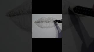 Lippen  Mund zeichnen 💋 mouth and lips drawing [upl. by Hildegarde856]