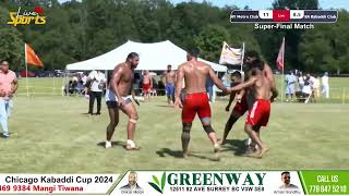 FINAL MATCH CHICAGO KABADDI CUP 2024 NEWJORK METRO KABADDI CLUB VS BAY AREA KABADDI CLUB [upl. by Cher765]