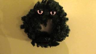 test video for the original talking wreath listing [upl. by Aeneas]