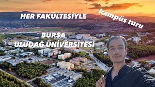 Uludağ Üniversitesi Kampüs Turu  Bursa Uludağ Üniversitesi Kampüs Tanıtım Vlogu  BUÜ [upl. by Sirovart]