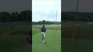 Just brysondechambeau making it look easy to drive a par 4 🤯 livgolf shorts [upl. by Aikym]