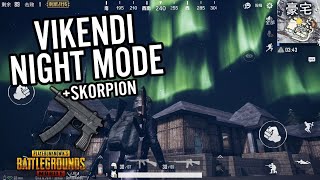 UPDATE VIKENDI NIGHT MODE  SKORPION PUBG MOBILE [upl. by Asiuqram540]