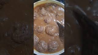 Meatballs and GravyJuggballs😋😋😋💙💙💙💙💙💙🏁 [upl. by Eidson]