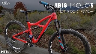 2017 Ibis Mojo 3 Test Ride amp Review [upl. by Talyah]