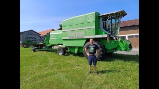 Deutz Fahr Topliner 4080 hts Lohnarbeiten Langsteiner [upl. by Dorcea212]