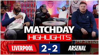 Late Drama At Anfield  Liverpool 22 Arsenal  Match Day Highlights [upl. by Curren583]