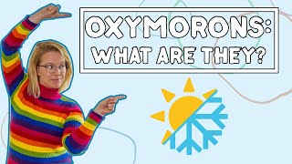 Oxymoron Examples For Kids  English Language Features [upl. by Zina]