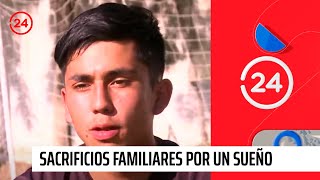 Reportajes 24 Padres del fútbol privaciones y sacrificios para ser profesionales  24 Horas TVN [upl. by Harlamert148]