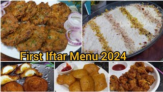 First Iftar Menu Ideas  Ramadan special recipes 2024 iftar new recipes [upl. by Yelnikcm488]