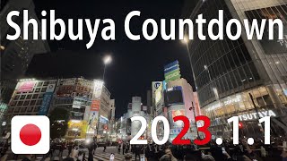 4K New Years Eve 2023 Tokyo Shibuya Countdown 1 Jan 2023 Shibuya Crossing Japan Travel Guide [upl. by Cnahc]