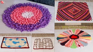 6 HOME DOORMAT HACKS FROM OLD CLOTHES [upl. by Mieka]