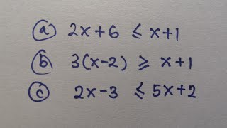 Himpunan Penyelesaian Pertidaksamaan Linear Satu Variabel  Matematika SMP SMA [upl. by Enohsal]