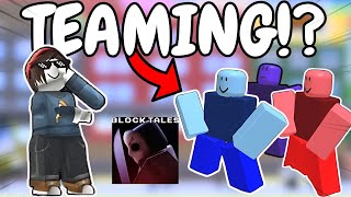 WERE TEAMING WITH RED AND BLUE NOW Demo 3 Block Tales [upl. by Aoniak759]