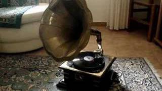 Gramophone playing The third man theme [upl. by Atimed724]