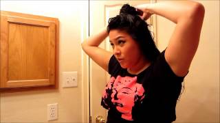 Curly Hair Tutorial with blow dryer diffuser [upl. by Nesyt416]