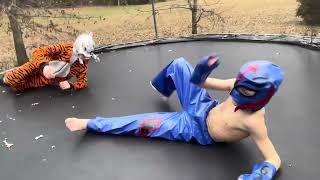 TWL  Trampoline Wrestling League  Day 1 [upl. by Rodenhouse357]