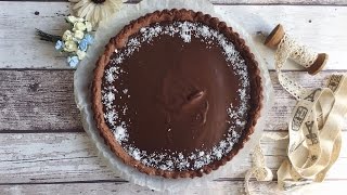 CROSTATA VEGANA AL CIOCCOLATO [upl. by Nyllek781]