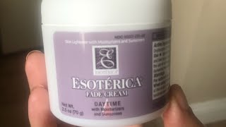 La mejor crema quita manchas Esotérica fade cream [upl. by Melliw]