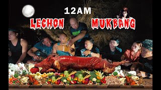 NAG MUKBANG LECHON KAMI SA CREEPY NA LIBLIB NA LUGAR [upl. by Leinadnhoj]