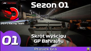 F1 Manager 2024  S01E01  Skrót wyścigu  GP Bahrajnu [upl. by Hanleigh]