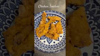 Chicken tenders full recipe on insta Cookgram2023  food easyfoodtomakeathome cooking [upl. by Nolahs]