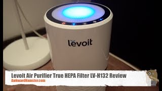 Levoit Air Purifier True HEPA Filter LVH132 Review [upl. by Ettennal]