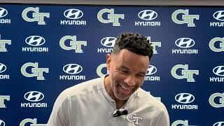 GT Basketball  Damon Stoudamire press conference October 4 2024 [upl. by Drud]