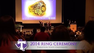 Tarleton State University Ring Ceremony 2014 [upl. by Daniell]