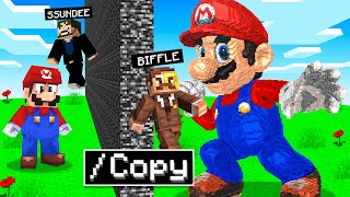 Using Copy to Cheat In Minecraft Build Battle [upl. by Alig]