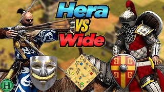 Cumans vs Byzantines  1v1 Arabia  vs Wide  AoE2 [upl. by Undis824]