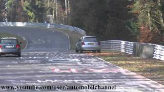 Nurburgring Car CRASH Accident Unfall Nordschleife 61111 Touristenfahrten [upl. by Berl]