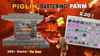 Master Piglin Bartering in Minecraft  350 Items Hour Guide [upl. by Streeter424]