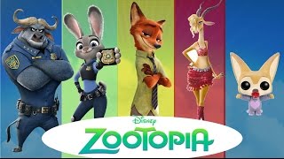 Zootopia Finger Family Song Parody Disney Pixar Nursery Rhyme Songs for Kids [upl. by Leihcar]