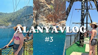 Alanya vlog 3  Party Boats amp Beaches [upl. by Tennaj276]