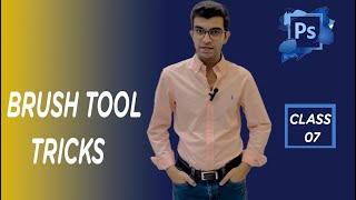 Brush Tool Tricks  Adobe Photoshop Full Course [upl. by Beitris156]