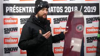 Amplid Nouveautés snowboard Amplid 2019 [upl. by Orgalim]