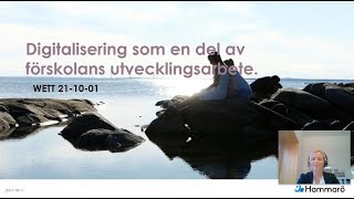 Digitalisering som en del av förskolans utvecklingsarbete [upl. by Yanej833]