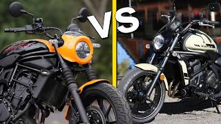 Kawasaki Eliminator vs Vulcan S Best Beginner Cruiser [upl. by Lorrimor]