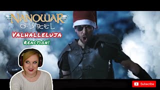 NANOWAR OF STEEL  Valhalleluja ft Angus McFife from Gloryhammer CHRISTMAS WEEK REACTION [upl. by Bashemeth226]