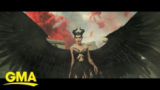 Maleficent 2 trailer debuts on GMA  GMA [upl. by Aissak415]