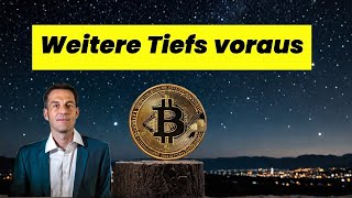 Bitcoin fällt noch tiefer  BTCUSD BTC Chartanalyse 2024 [upl. by Atilrep]