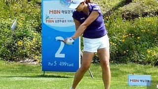 Slow HD CHO YeongRan 2013 Driver with Practice golf swing 1KLPGA Tour [upl. by Dunning885]