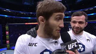 UFC 270 Said Nurmagomedov Octagon Interview [upl. by Betthezul188]