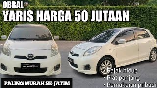 MOBIL BEKAS TOYOTA YARIS  50 JUTAAN [upl. by Dion]